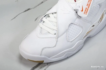 White 8 Retro Jordan OVO 1213